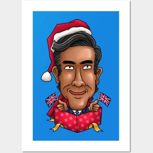 Rishi Sunak Christmas Gift Box Posters and Art